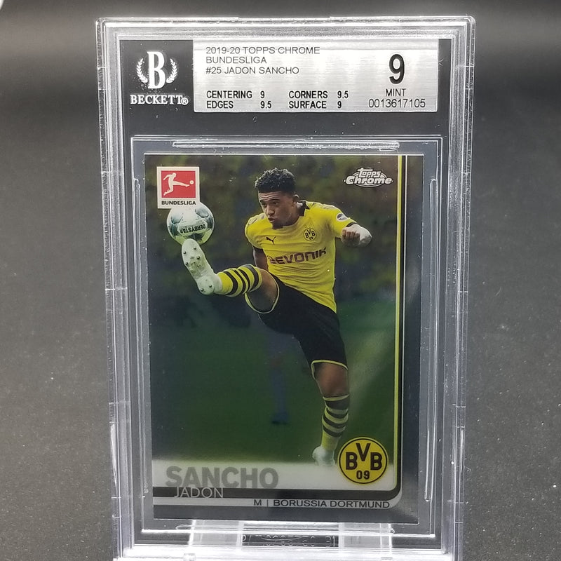 2019 TOPPS CHROME BUNDESLIGA - J. SANCHO -