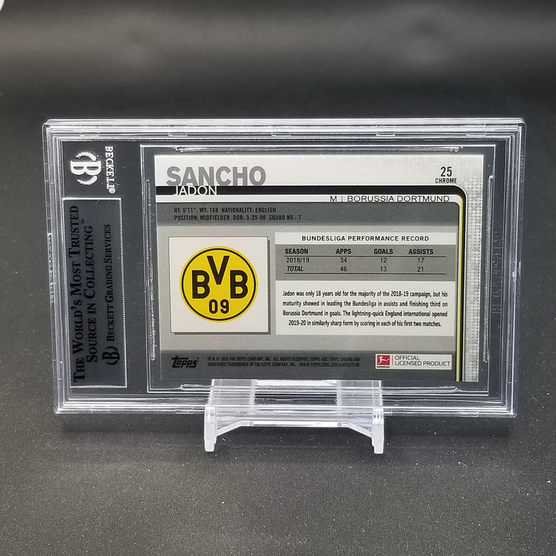 2019 TOPPS CHROME BUNDESLIGA - J. SANCHO -
