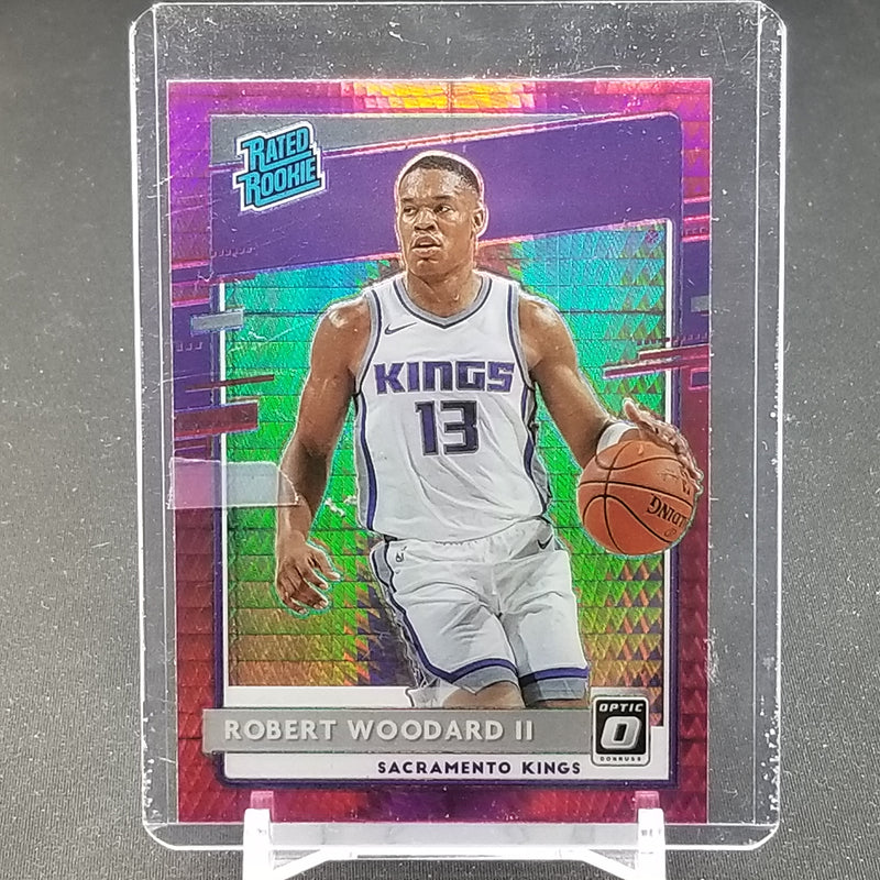 2020 PANINI DONRUSS OPTIC - RATED ROOKIE - HYPER PINK PRIZM - R. WOODARD II -