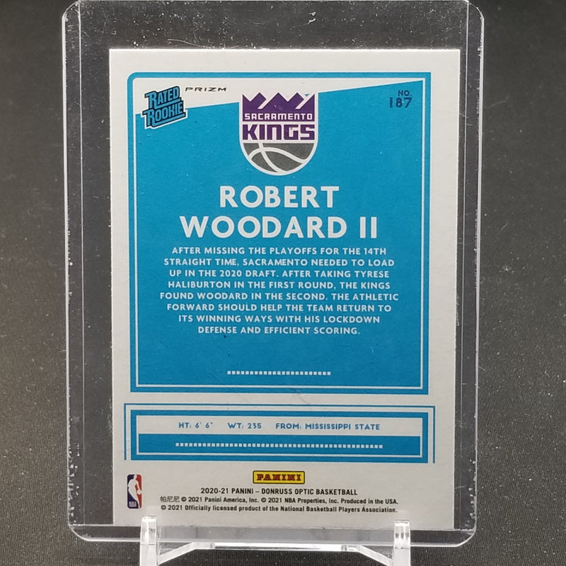 2020 PANINI DONRUSS OPTIC - RATED ROOKIE - HYPER PINK PRIZM - R. WOODARD II -