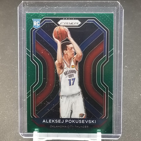 2020 PANINI PRIZM - GREEN PRIZM - A. POKUSEVSKI - #264 - RC