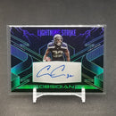 2020 PANINI OBSIDIAN - LIGHTNING STRIKE - C. CARSON - #LS22 - #'D/100 - AUTOGRAPH