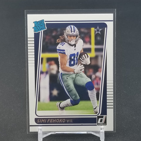 2021 PANINI DONRUSS - RATED ROOKIE - S. FEHOKO - #292 - RC