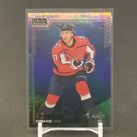 2020 UPPER DECK O-PEE-CHEE PLATINUM - AQUAMARINE - T. OSHIE - #83 - #'D/499