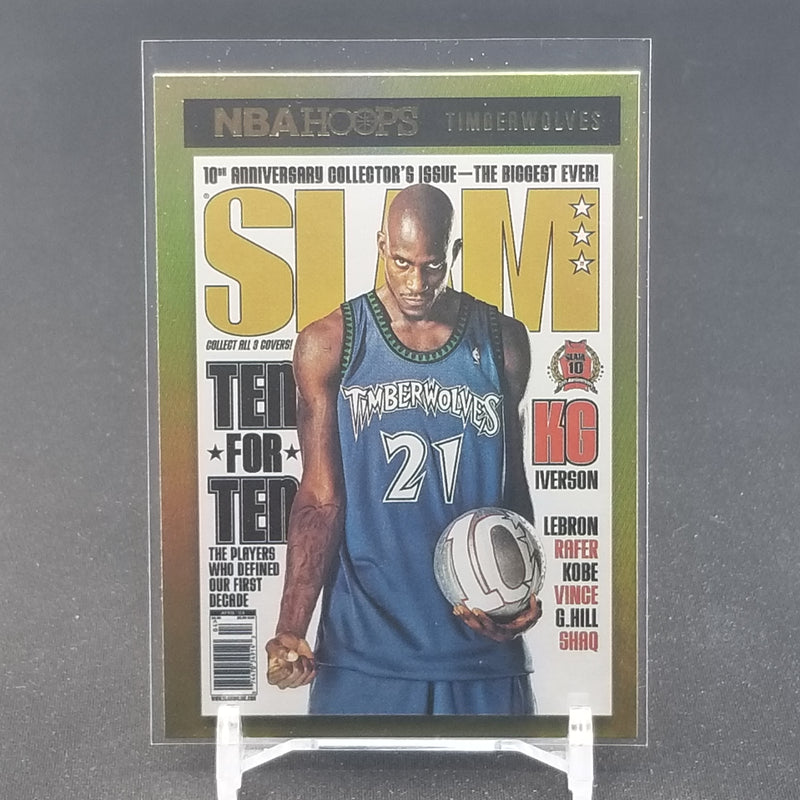 2020 PANINI HOOPS - SLAM MAGAZINE - GOLD FOIL - K. GARNETT -