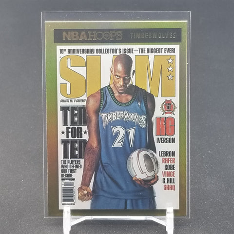 2020 PANINI HOOPS - SLAM MAGAZINE - GOLD FOIL - K. GARNETT - #11