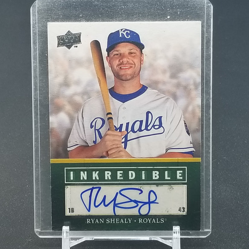 2008 UPPER DECK BASEBALL SERIES ONE - INKREDIBLE - R. SHEALY -