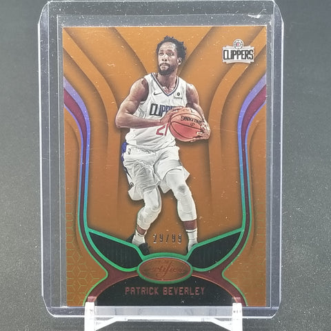 2019 PANINI CERTIFIED - ORANGE MIRROR - P. BEVERLEY - #65 - #'D/99