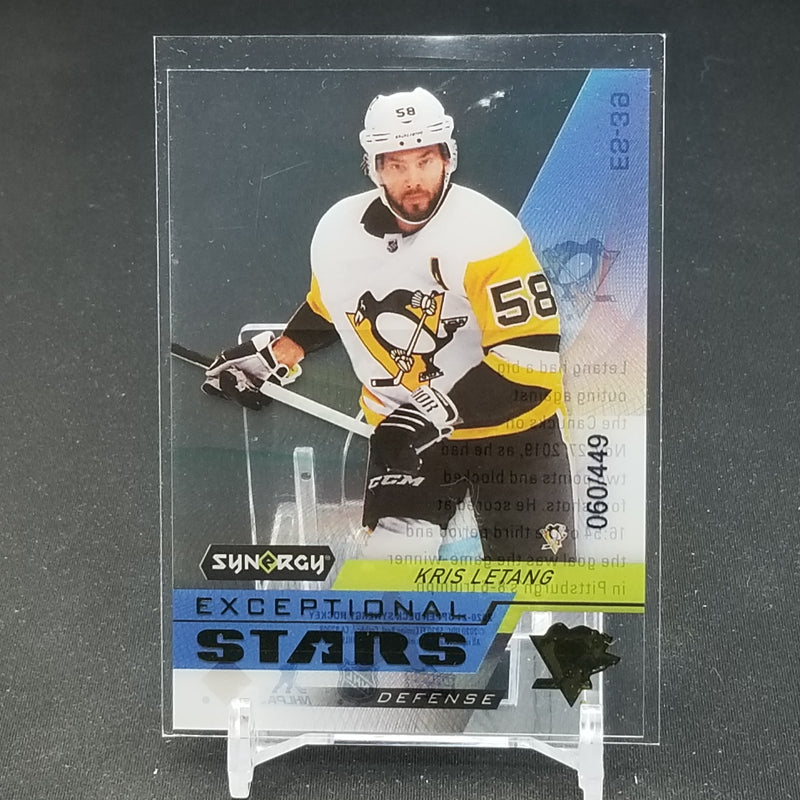 2020 UPPER DECK SYNERGY - EXCEPTIONAL SINGLES - SELECT YOUR PLAYER