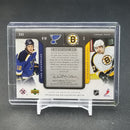 2005 TOPPS ROOKIE UPDATE - ROOKIE INSPIRATIONS - L. STEMPNIAK - P. BERGERON - #233 - #'D/999 - DUAL JERSEY