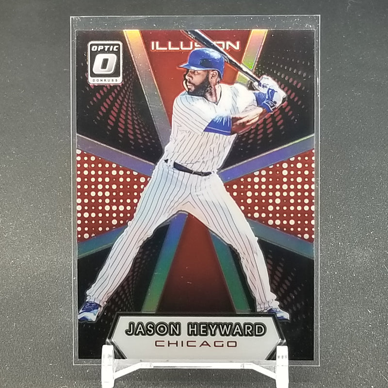 2016 PANINI DONRUSS OPTIC - ILLUSIONS - RED - J. HEYWARD -