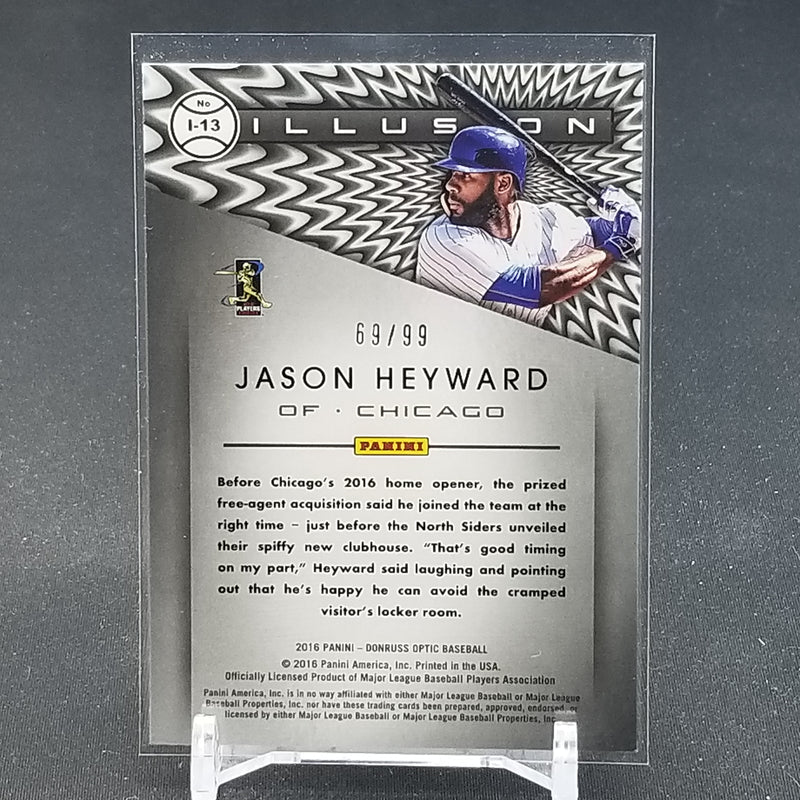 2016 PANINI DONRUSS OPTIC - ILLUSIONS - RED - J. HEYWARD -