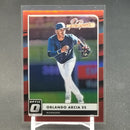 2016 PANINI DONRUSS OPTIC - THE PROSPECTS - RED REFRACTOR - O. ARCIA - #TP7 - #'D/99