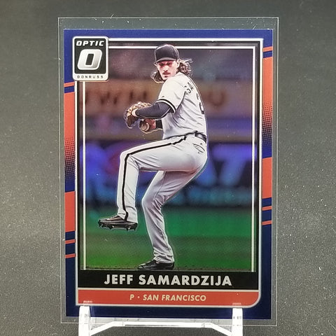 2016 PANINI DONRUSS OPTIC - BLUE - J. SAMARDZIJA - #143 - #'D/149