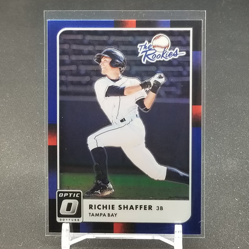 2016 PANINI DONRUSS OPTIC - THE ROOKIES - BLUE - R. SHAFFER - #TR15 - #'D/149