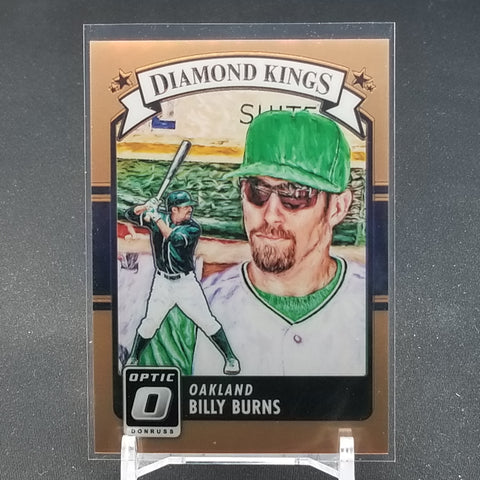 2016 PANINI DONRUSS OPTIC - DIAMOND KINGS - ORANGE - B. BURNS - #20 - #'D/199