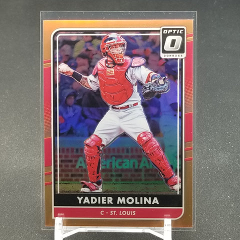 2016 PANINI DONRUSS OPTIC - ORANGE - Y. MOLINA - #73 - #'D/199