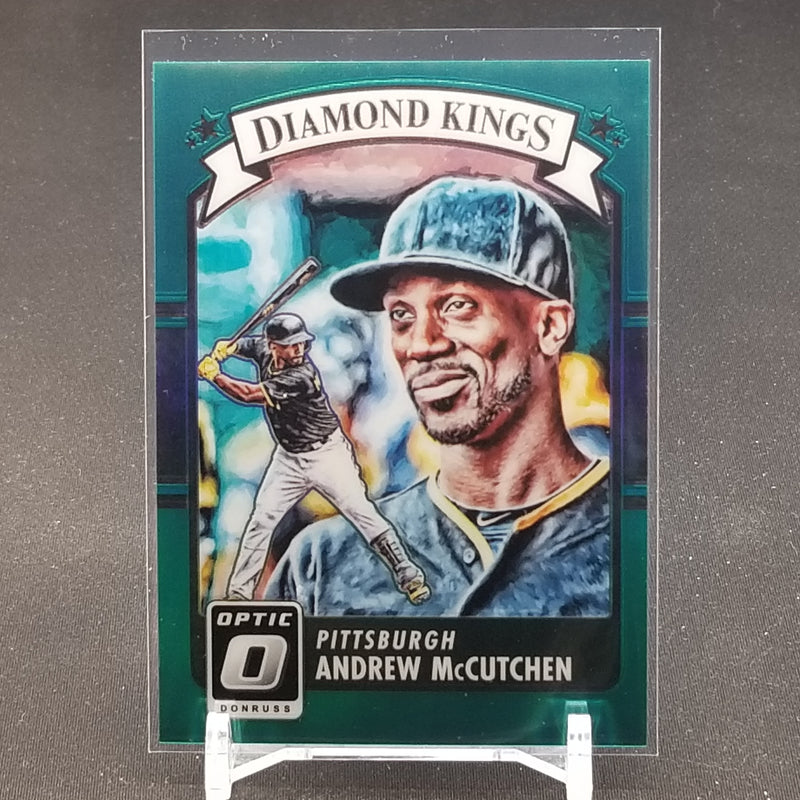 2016 PANINI DONRUSS OPTIC - DIAMOND KINGS - AQUA REFRACTOR - A. MCCUTCHEN - #22 - #'D/299