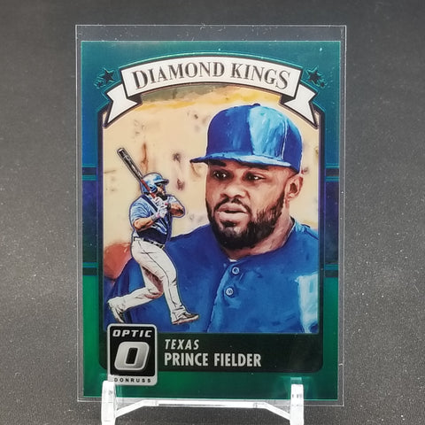 2016 PANINI DONRUSS OPTIC - DIAMOND KINGS - AQUA REFRACTOR - P. FIELDER - #28 - #'D/299