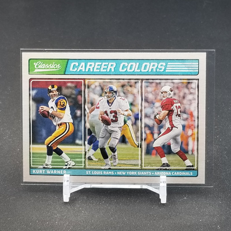 2017 PANINI CLASSICS - CAREER COLOURS - K. WARNER -