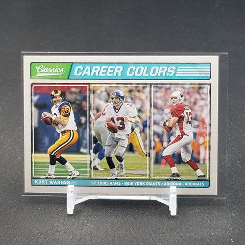 2017 PANINI CLASSICS - CAREER COLOURS - K. WARNER - #CC-9