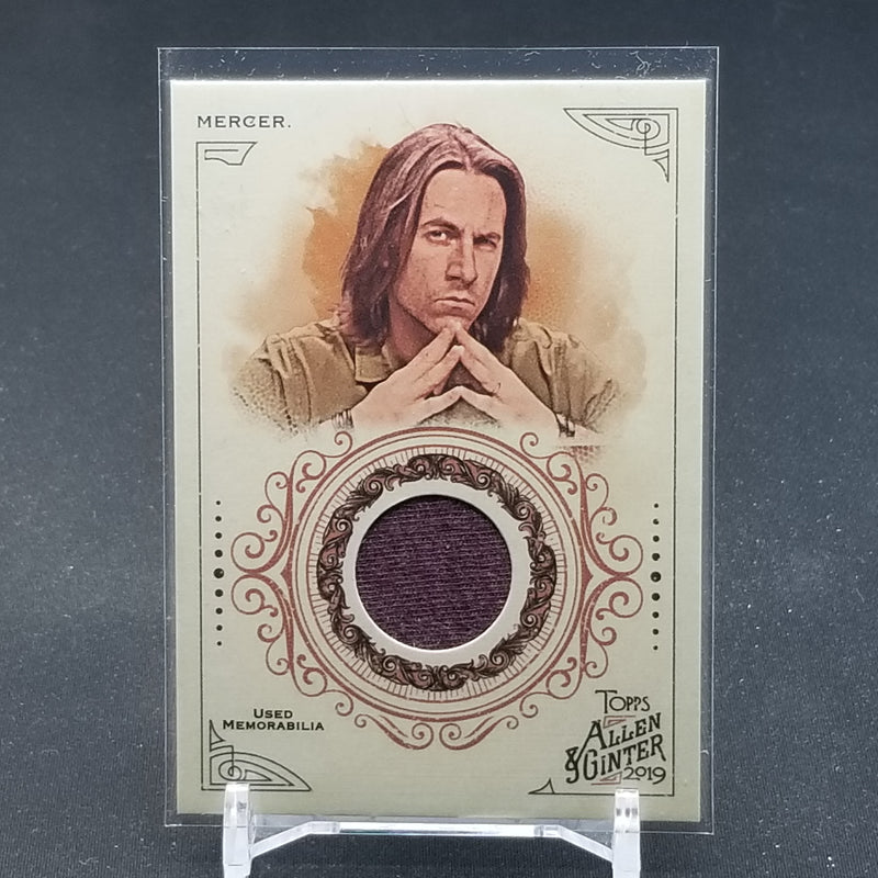 2019 TOPPS ALLEN AND GINTER - VOICE ACTOR AND DUNGEONMASTER - M. MERCER -