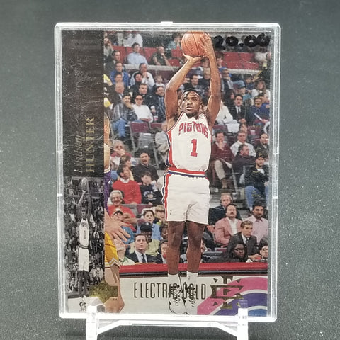 1994 UPPER DECK - ELECTRIC GOLD - L. HUNTER - #121