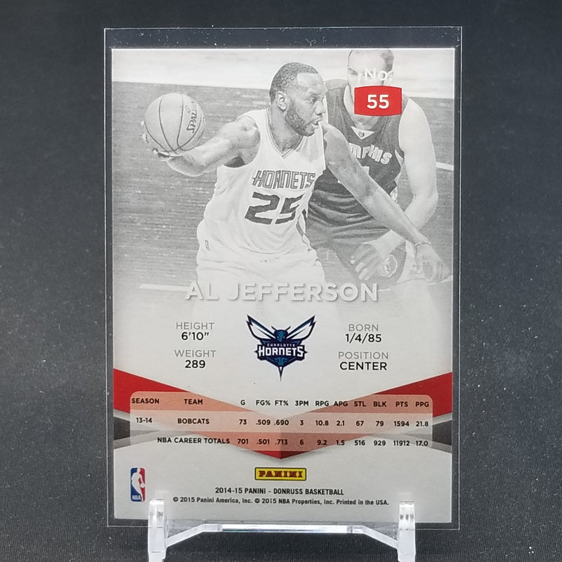 2014 PANINI DONRUSS ELITE - BLUE REFRACTOR - A. JEFFERSON - #55 - #'D/99