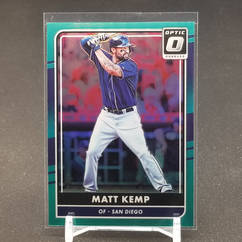 2016 PANINI DONRUSS OPTIC -AQUA - M. KEMP - #109 - #'D/299