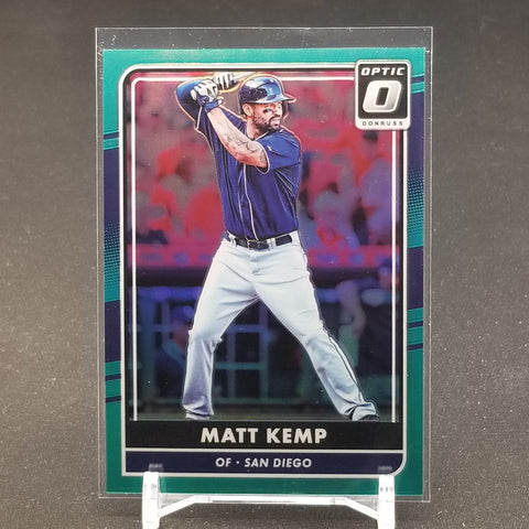 2016 PANINI DONRUSS OPTIC -AQUA - M. KEMP - #109 - #'D/299