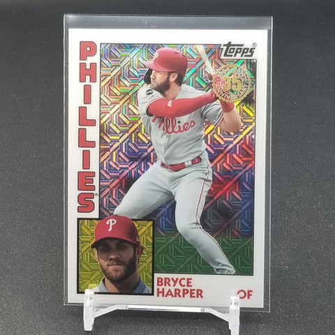 2019 TOPPS 35TH ANNIVERSARY - MOJO REFRACTOR - B. HARPER - #T84U-32