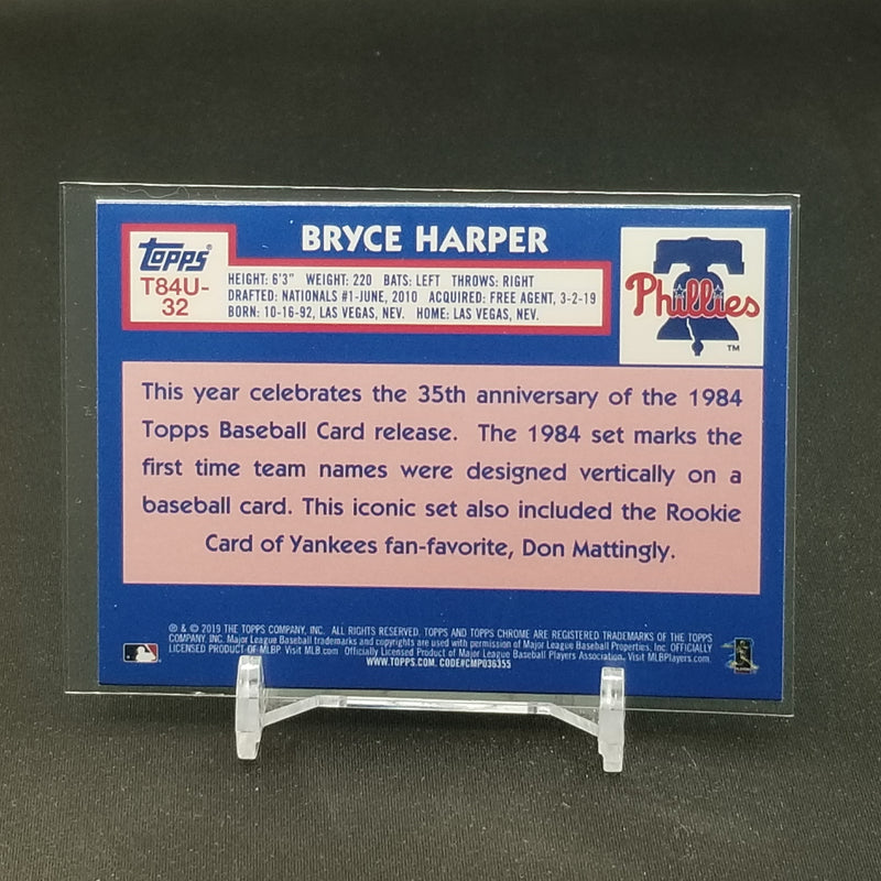 2019 TOPPS 35TH ANNIVERSARY - MOJO REFRACTOR - B. HARPER -