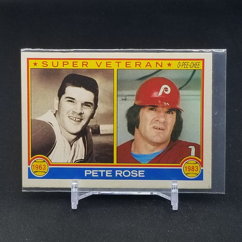 1983 O-PEE-CHEE - SUPER VETERAN - P. ROSE -