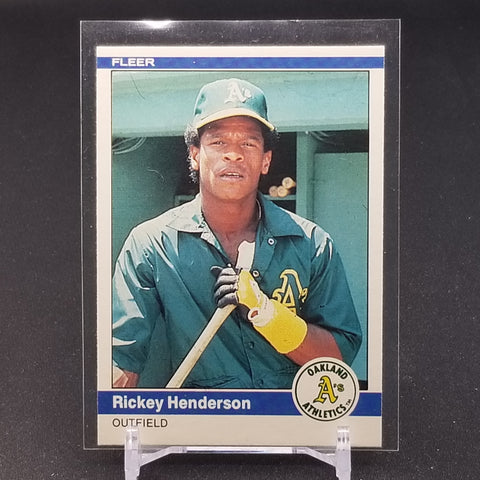 1984 FLEER - ALL STAR - R. HENDERSON - #447