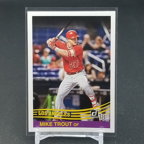 2018 PANINI DONRUSS - M. TROUT - #242