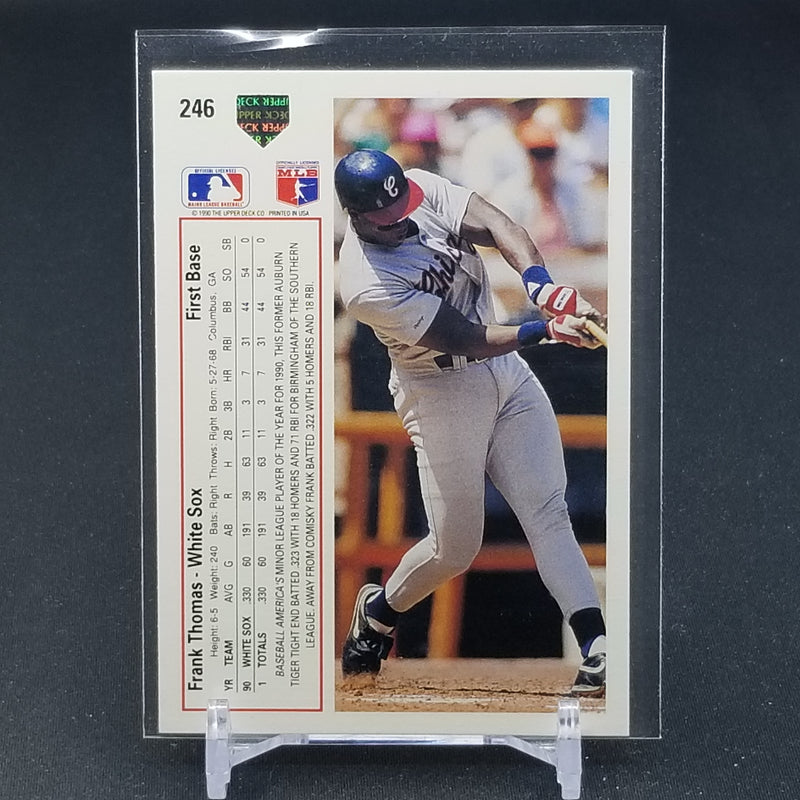 1991 UPPER DECK  - F. THOMAS -