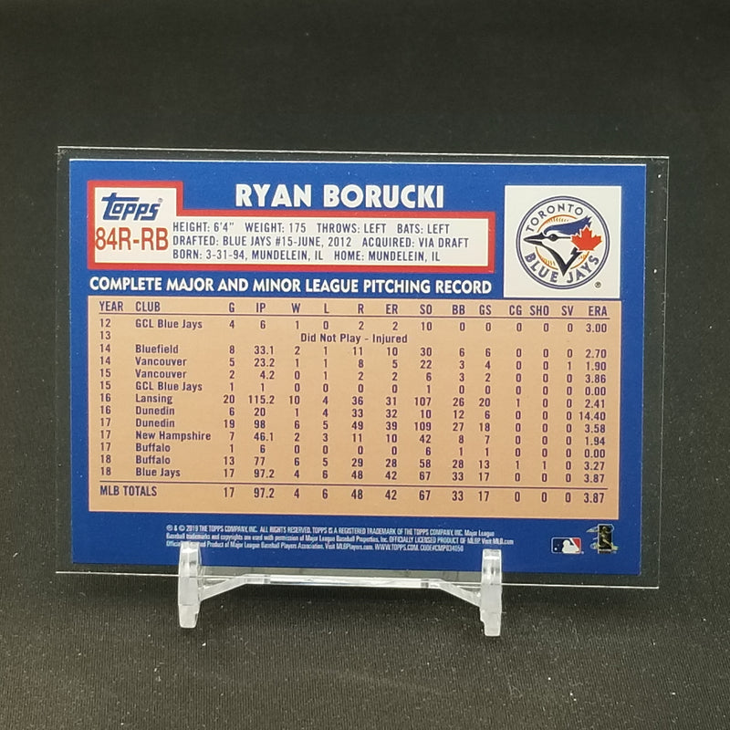 2019 TOPPS - 35TH ANNIVERSARY - R. BORUCKI -