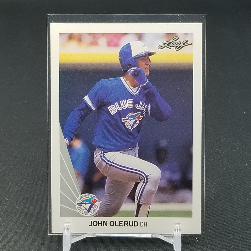 1990 LEAF - BLUE JAYS - J. OLERUD -