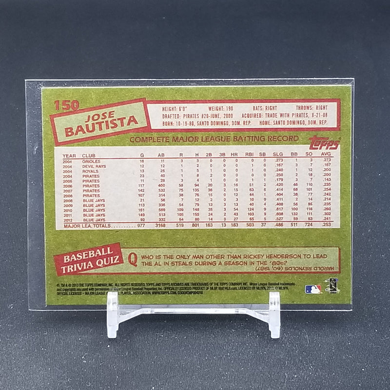 2013 TOPPS ARCHIVES - J. BAUTISTA -