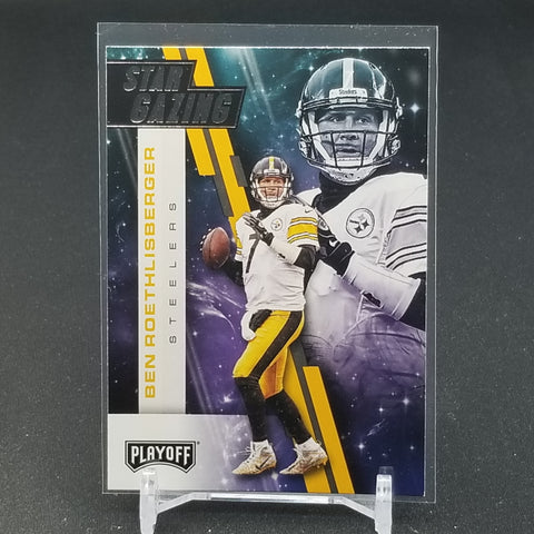 2017 PANINI PLAYOFF - STAR GAZING - B. ROETHLISBERGER - #15