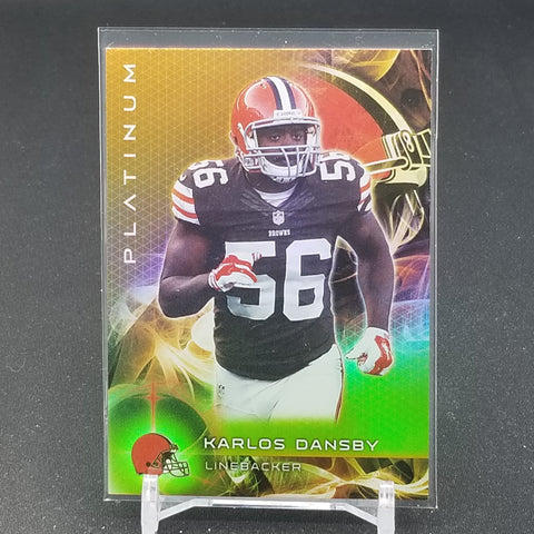 2015 TOPPS PLATINUM - GOLD - K. DANSBY - #13