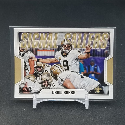 2018 PANINI SCORE - SIGNAL CALLERS - D. BREES - #21