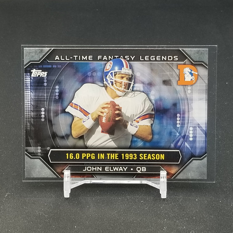 2015 TOPPS - ALL TIME FANTASY LEGENDS - J. ELWAY -