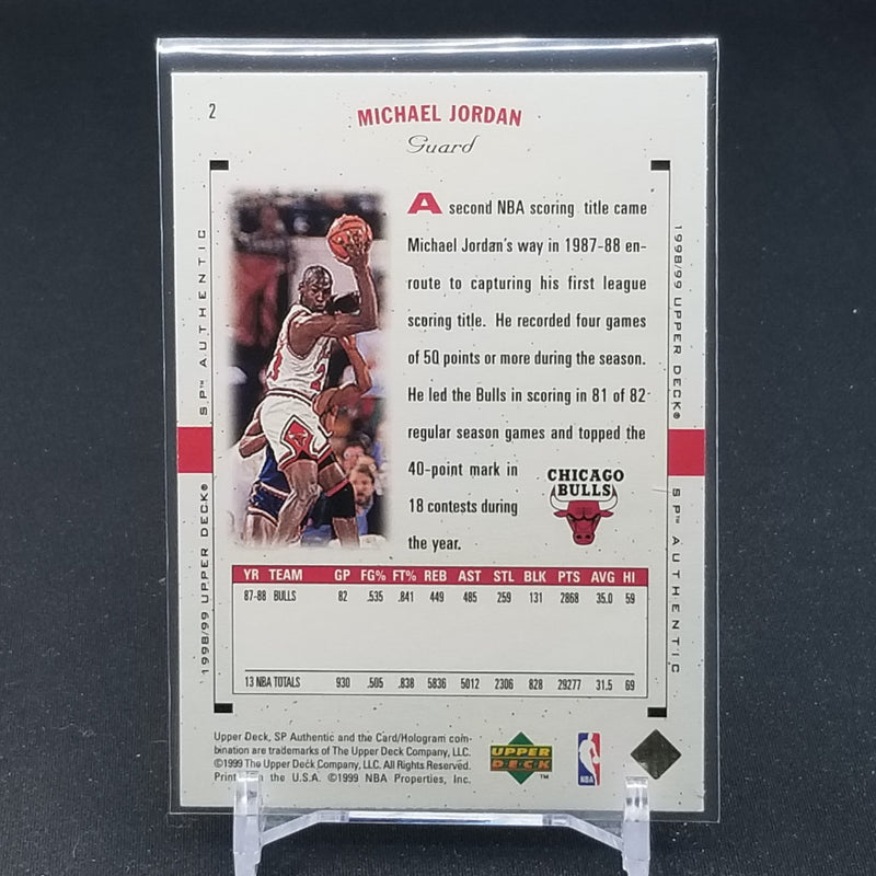1999 UPPER DECK SP AUTHENTIC - M. JORDAN -