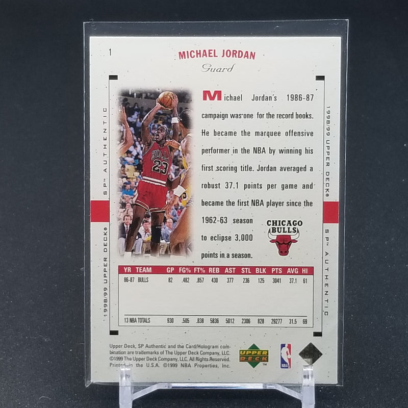 1999 UPPER DECK SP AUTHENTIC - M. JORDAN -