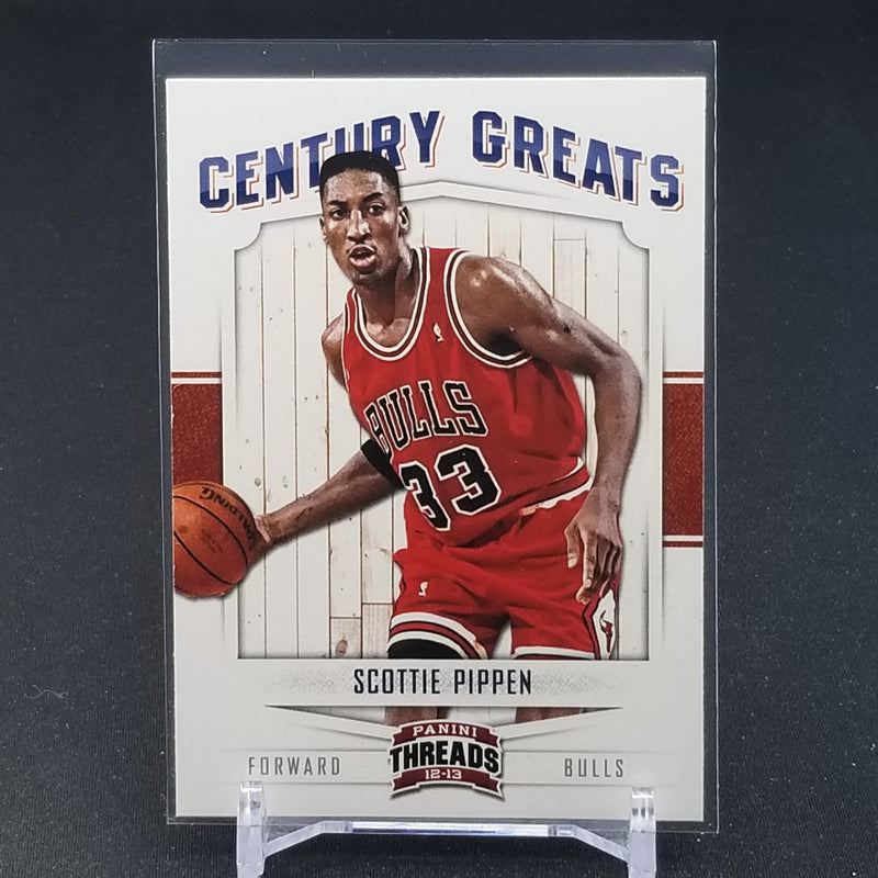2012 PANINI THREADS - CENTURY GREATS - S. PIPPEN -