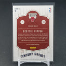2012 PANINI THREADS - CENTURY GREATS - S. PIPPEN -