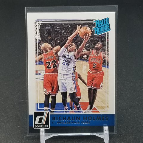 2015 PANINI DONRUSS - RATED ROOKIE - R. HOLMES - #222