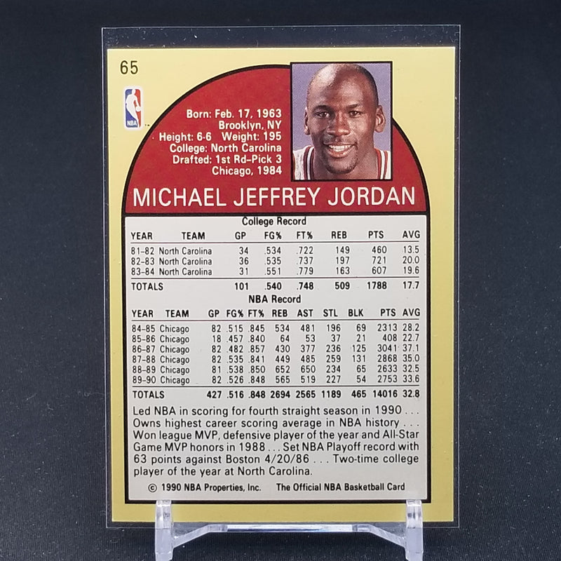 1990 NBA HOOPS - M. JORDAN -