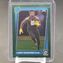 2021 PANINI DONRUSS OPTIC - GREEN PRIZM - RATED ROOKIE - L. ROUNTREE III -